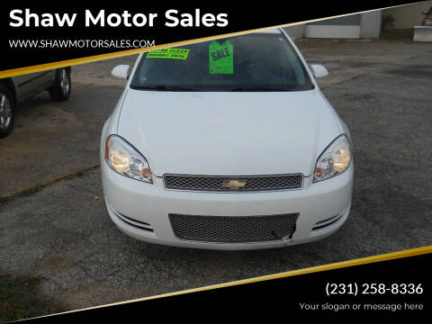 2012 Chevrolet Impala for sale at Shaw Motor Sales in Kalkaska MI
