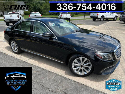 2018 Mercedes-Benz E-Class for sale at Auto Network of the Triad in Walkertown NC