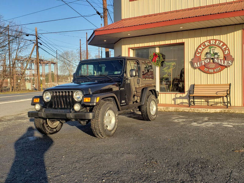 2004 Jeep Wrangler for sale at Cockrell's Auto Sales in Mechanicsburg PA