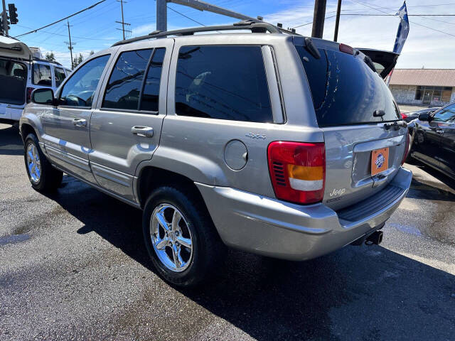 2001 Jeep Grand Cherokee for sale at Lang Autosports in Lynnwood, WA