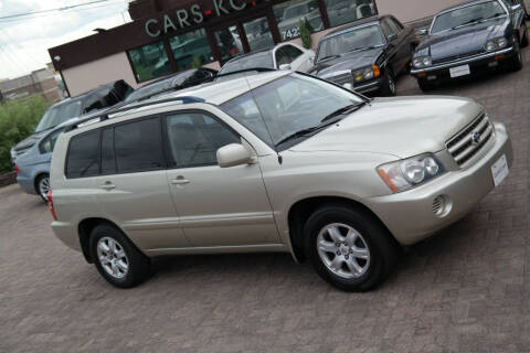 2003 Toyota Highlander for sale at Cars-KC LLC in Overland Park KS