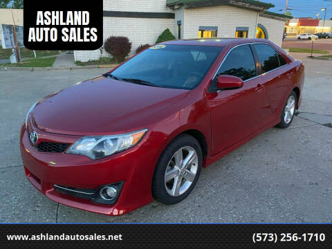 2014 Toyota Camry for sale at ASHLAND AUTO SALES in Columbia MO