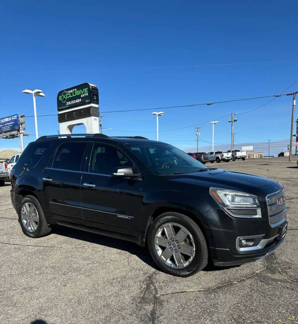 2015 GMC Acadia for sale at Tony's Exclusive Auto in Idaho Falls ID
