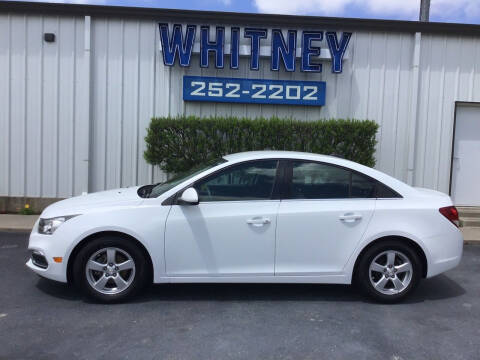 2016 Chevrolet Cruze Limited for sale at Whitney Motor Company in Duncan OK