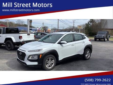 2018 Hyundai Kona for sale at Mill Street Motors in Worcester MA