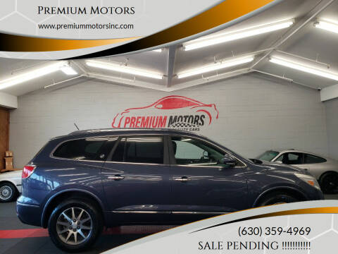 2014 Buick Enclave for sale at Premium Motors in Villa Park IL
