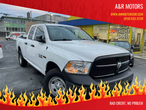 2018 RAM 1500 for sale at A&R MOTORS in Baltimore MD