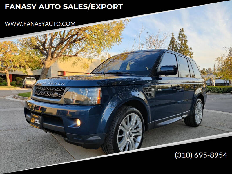 2011 Land Rover Range Rover Sport for sale at FANASY AUTO SALES/EXPORT in Yorba Linda CA