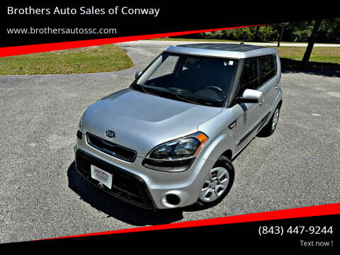 2013 Kia Soul for sale at Brothers Auto Sales of Conway in Conway SC