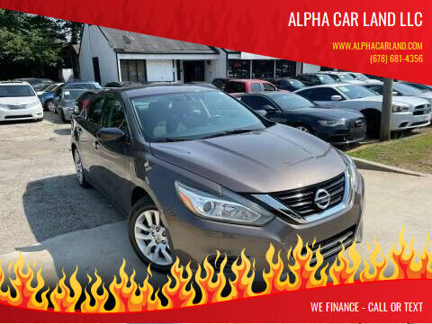 2017 Nissan Altima for sale at Alpha Car Land LLC in Snellville GA