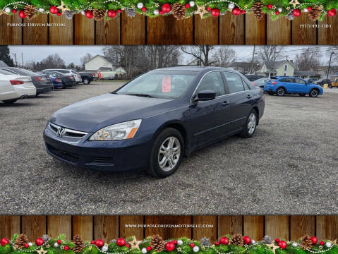 2007 Honda Accord for sale at Purpose Driven Motors in Sidney OH