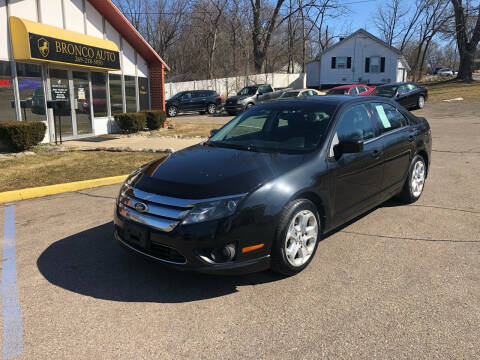 2011 Ford Fusion for sale at Bronco Auto in Kalamazoo MI