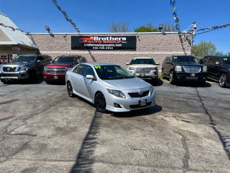 2009 Toyota Corolla for sale at Brothers Auto Group in Youngstown OH