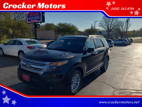 2015 Ford Explorer for sale at Crocker Motors in Beloit WI
