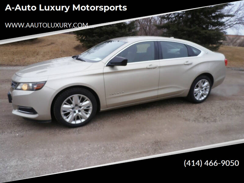 2014 Chevrolet Impala for sale at A-Auto Luxury Motorsports in Milwaukee WI