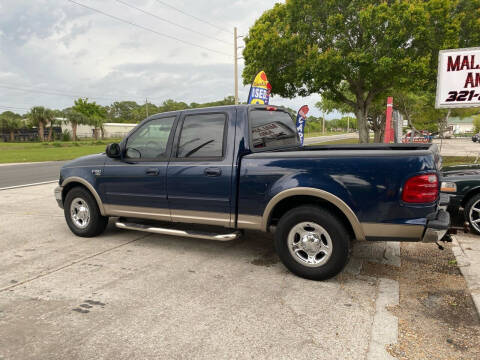 2002 Ford F-150 for sale at Malabar Truck and Trade in Palm Bay FL
