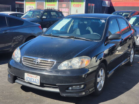 2008 Toyota Corolla for sale at Easy Go Auto in Upland CA