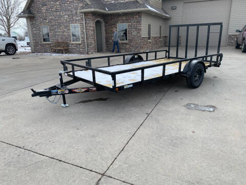 2023 H&H RS82x14 3k ATV Trailer #9818