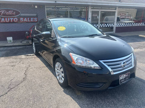 2014 Nissan Sentra for sale at PETE'S AUTO SALES LLC - Middletown in Middletown OH