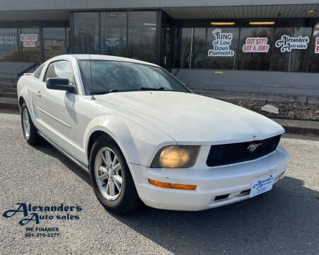2008 Ford Mustang for sale at Alexander's Auto Sales in North Little Rock AR
