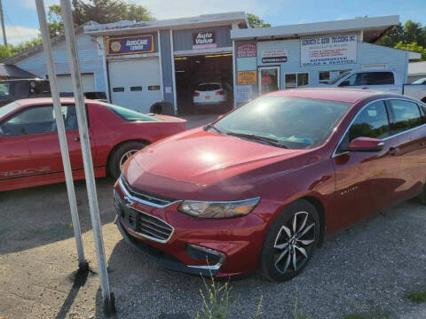 2017 Chevrolet Malibu for sale at Kerr Trucking Inc. in De Kalb Junction NY