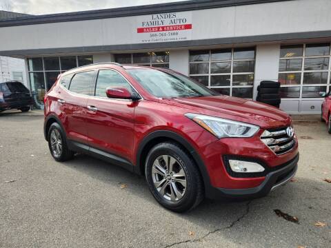 2014 Hyundai Santa Fe Sport for sale at Landes Family Auto Sales in Attleboro MA