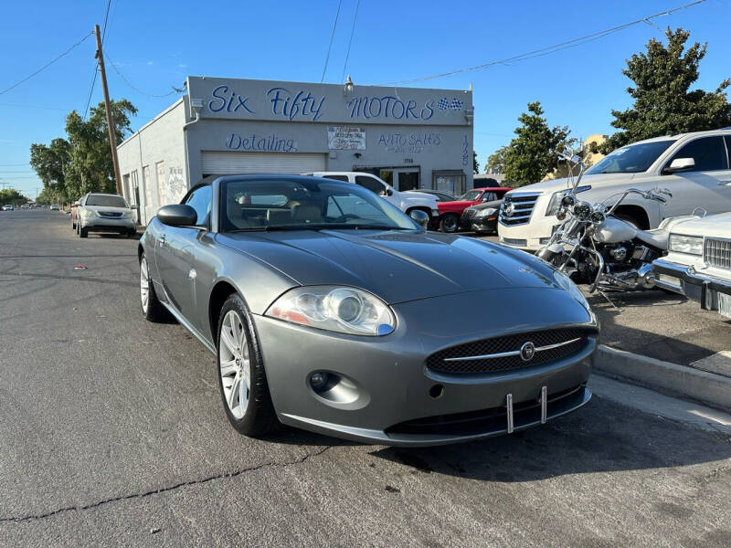 2007 Jaguar XK-Series for sale at SIX FIFTY MOTORS in Stockton CA