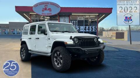 2019 Jeep Wrangler Unlimited for sale at The Carriage Company in Lancaster OH