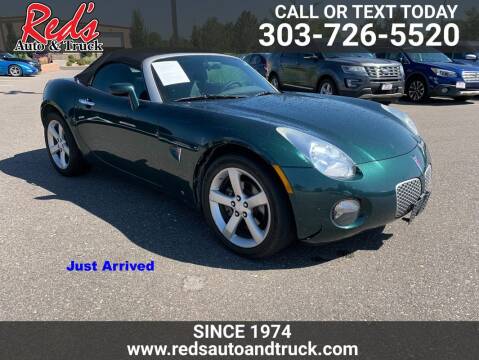 2008 Pontiac Solstice for sale at Red's Auto and Truck in Longmont CO