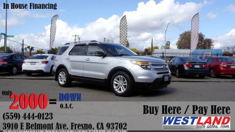 2012 Ford Explorer for sale at Westland Auto Sales in Fresno CA