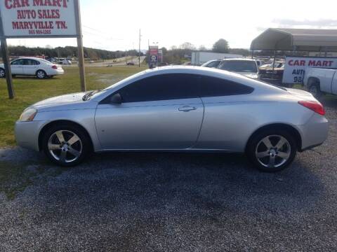2009 Pontiac G6 for sale at CAR-MART AUTO SALES in Maryville TN