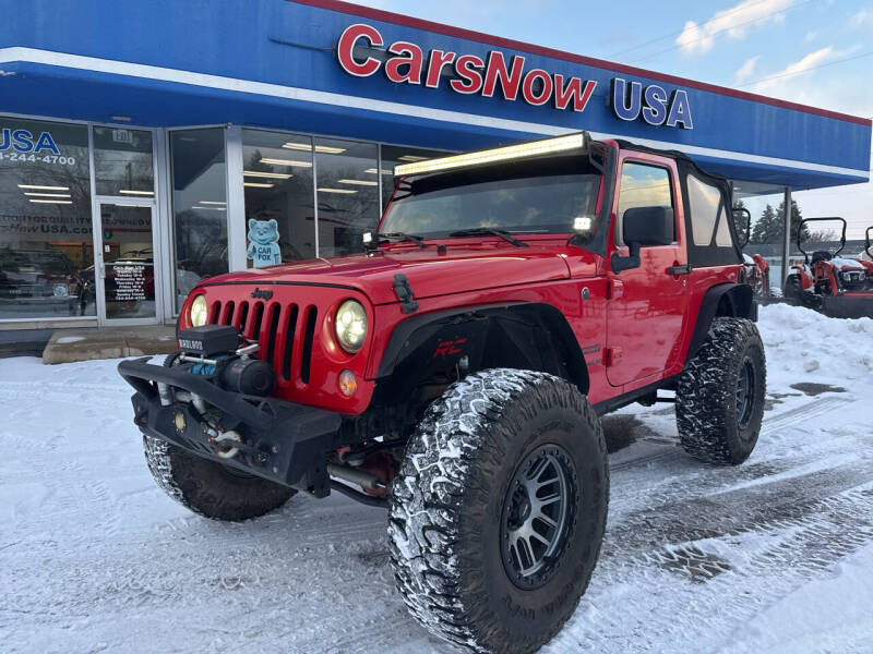 2016 Jeep Wrangler for sale at CarsNowUsa LLc in Monroe MI