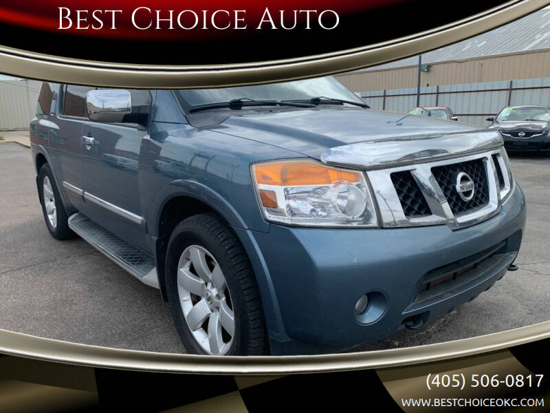 2010 Nissan Armada for sale at Best Choice Auto in Warr Acres OK