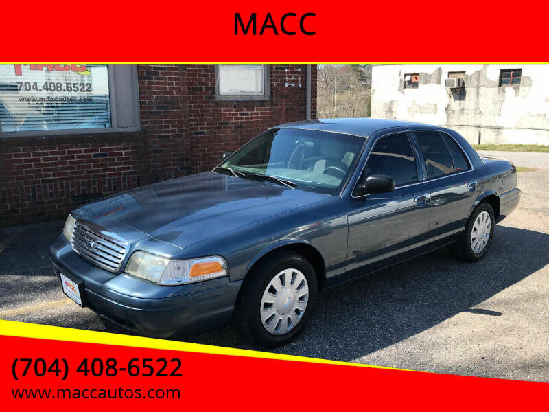 2008 Ford Crown Victoria for sale at MACC in Gastonia NC