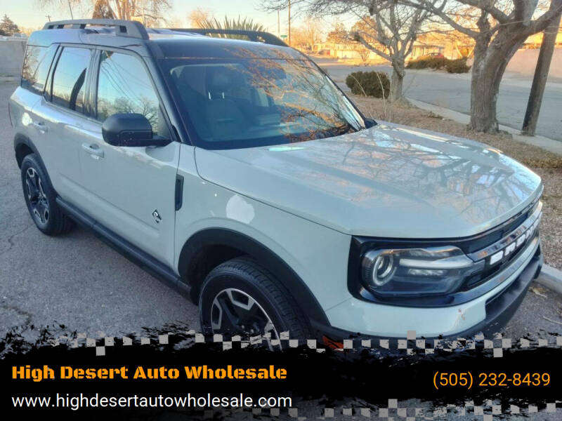 2022 Ford Bronco Sport for sale at High Desert Auto Wholesale in Albuquerque NM