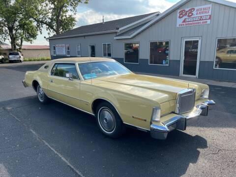 1975 Lincoln Mark IV for sale at B & B Auto Sales in Brookings SD