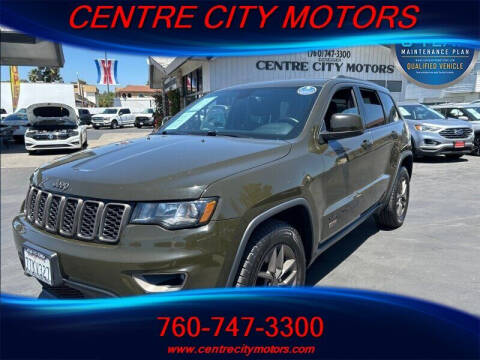 2016 Jeep Grand Cherokee for sale at Centre City Motors in Escondido CA