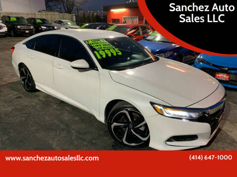 2019 Honda Accord for sale at Sanchez Auto Sales LLC in Milwaukee WI