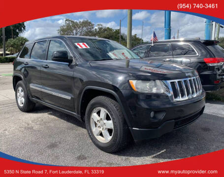 2011 Jeep Grand Cherokee for sale at AUTO PROVIDER in Fort Lauderdale FL
