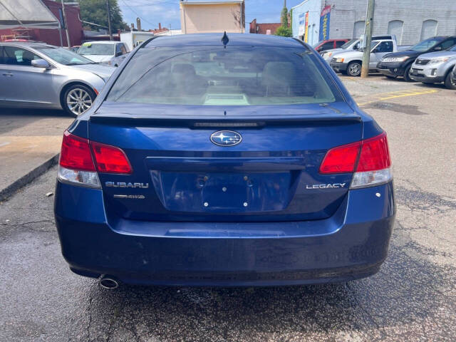 2011 Subaru Legacy for sale at OD MOTORS in Siler City, NC