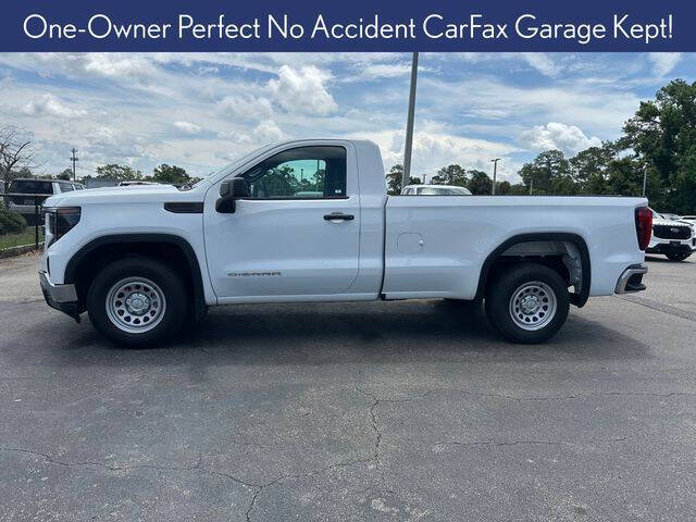 Used 2023 GMC Sierra 1500 Pro with VIN 3GTNHAEK0PG341001 for sale in Lighthouse Point, FL