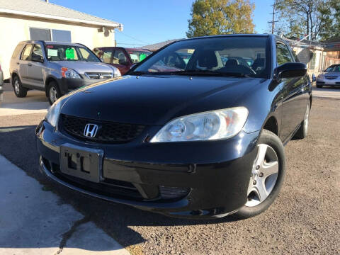 2005 Honda Civic for sale at Vtek Motorsports in El Cajon CA