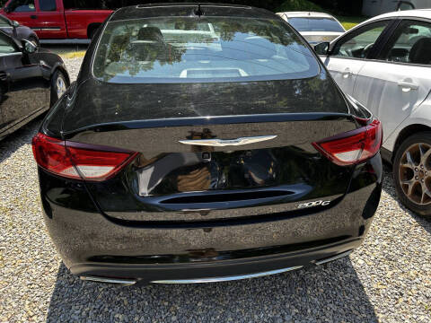 2015 Chrysler 200 C