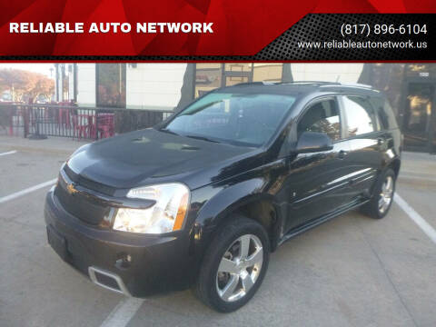 2008 Chevrolet Equinox for sale at RELIABLE AUTO NETWORK in Arlington TX