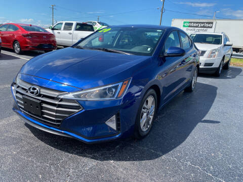 2020 Hyundai Elantra for sale at K&N AUTO SALES in Tampa FL