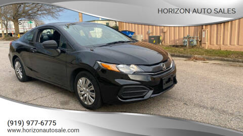 2014 Honda Civic for sale at Horizon Auto Sales in Raleigh NC