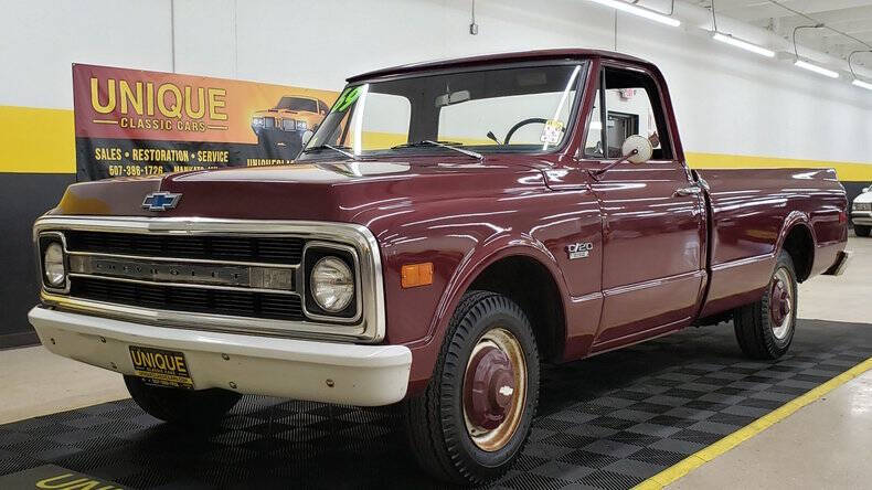 2020RLC限定】1969 CHEVY C-10 ブルー シボレー（1969 Chevrolet
