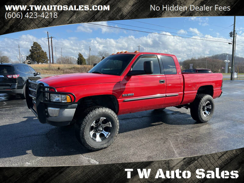 2002 Dodge Ram 2500 for sale at T W Auto Sales in Science Hill KY