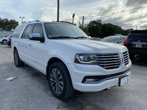 2015 Lincoln Navigator L for sale at Marvin Motors in Kissimmee FL
