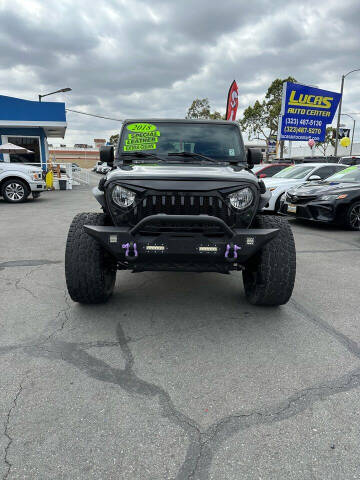 2018 Jeep Wrangler Unlimited for sale at Lucas Auto Center 2 in South Gate CA